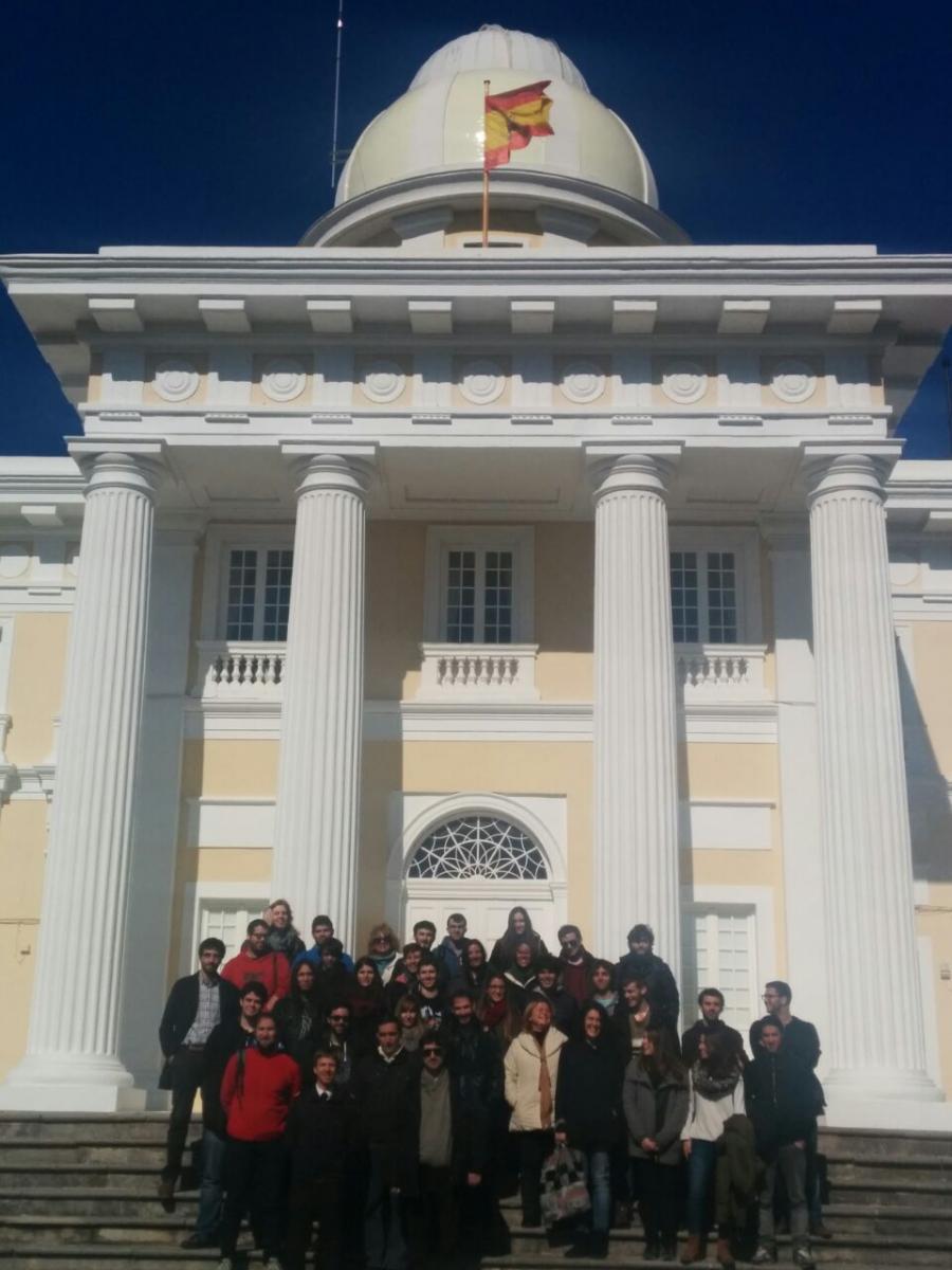 Visita al Real Instituto y Observatorio de la Armada San Fernando